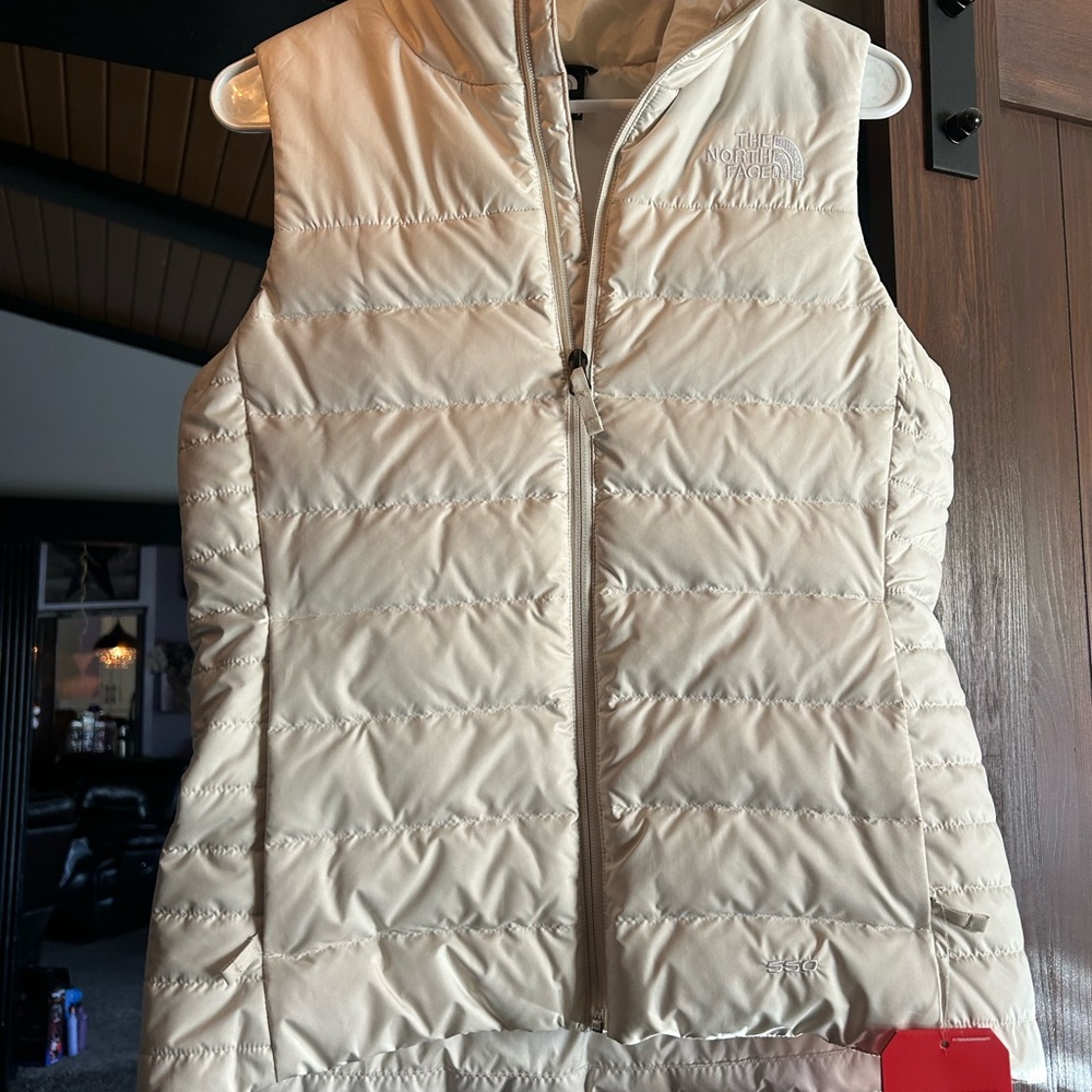 The North Face Women's Beige Quilted Vest